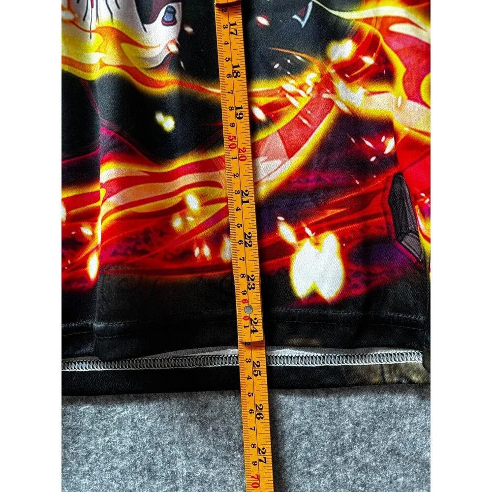 Naruto Shippuden Pain Akatsuki T-Shirt Men’s M Black Anime All Over Print